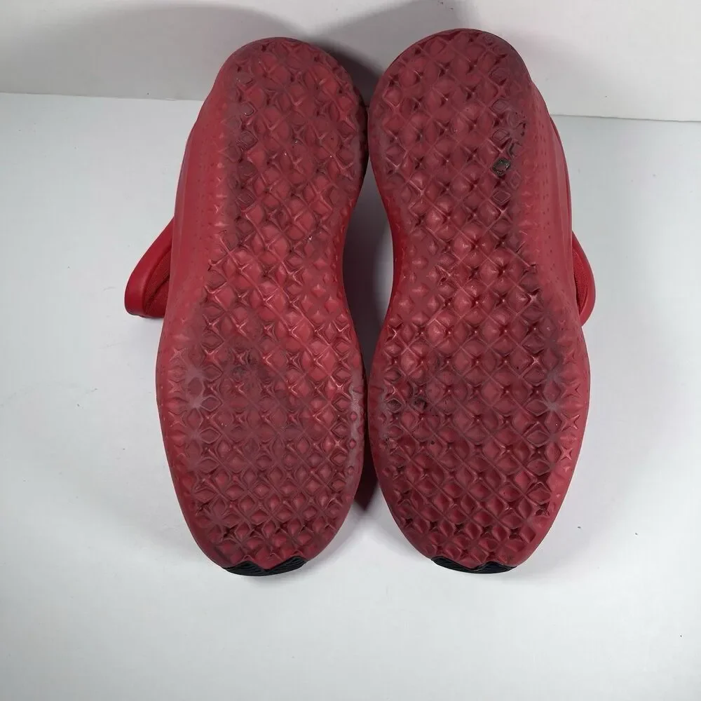 Nike Jordan Flight Luxe Triple Red Lace Up Athletic Shoes Sneakers Men's Size 9